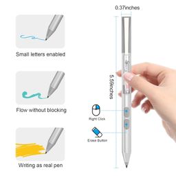 anyqoo Stylus Pen for HP (2500 Hours Battery Life), Active Pen for HP Specter X360 Envy X360 Pavilion x360 Spectre x2 Envy x2 Microsoft Pen Protocol with 1024 Pressure Sensitivity, Palm Rejection image 5