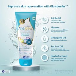 Ahaglow Advanced Face Wash Gel, Daily Gentle Cleansing Formula For Normal And Oily Skin, 100 G image 5
