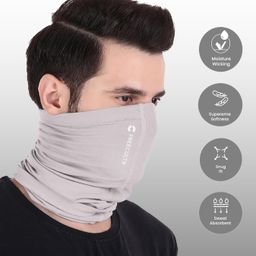 freecultr Unisex Bamboo Bandana – Antimicrobial, Ultra-Soft, and Comfortable. Breathable Multipurpose Headband and Face Mask for Dust Protection (Solid Color). 100% Try-On Guarantee. image 3