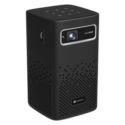 Portronics Pico 13 Rechargeable Smart Projector with Android Based OS, 4K Support, Streaming Apps (Netflix, Prime Video, Hotstar), 3500 Lumens, Keystone Correction, 10 W Speaker, Wi-fi, Bluetooth image 1