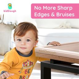 KidDough Nitrile Foam Baby Proofing Transparent Edge Protector (2 Meters) image 5