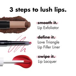 e.l.f. Lip Lacquer, Nourishing, Non-Sticky Ultra-Shine Lip Gloss With Sheer Color, Infused With Vitamins A & E, Vegan & Cruelty-Free, Wild Rose image 3