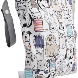 Itzy Ritzy Travel Happens Large Sealed Wet Bag with Adjustable Handle image 2