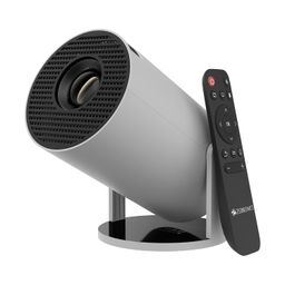Zebronics PixaPlay® 73 Android Smart Projector, 720p Native, Support 4K, OTT Apps (Netflix, PrimeVideo, Hotstar), 200° Rotatable, 3300 Lumens, Auto Keystone, Miracast, 3W Speaker, 130" Screen, WiFi|BT image 1