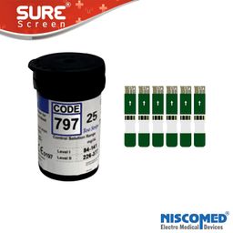 Niscomed Surescreen Glucometer Blood Sugar Test Strips - 25 Test Strips Only (Use with Niscomed surescreen Glucometer Monitor) image 4
