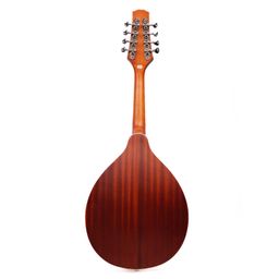 Kadence Solid wood Mandolin with Eq, A style, F Holes, 8 strings with tone and Volume knob image 3