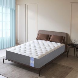 loom & needles Orthopedic Mattress | Dual Comfort with Hard & Soft Foam Flip Mattress | 4 Inches 2 Layered Medium Soft & Firm Support | Single Size Gadda | 72x30 Inch image 1