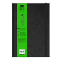 Anupam SketchO Sketchbook Hardbound, Portrait Opening A4 Size, 140 GSM Acid Free Natural Shade Paper with Elastic Closure (128 Pages) image 1