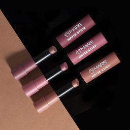 Mars Matte Lipstick Box Set of 3 (Peaches and Nudes-02) image 1