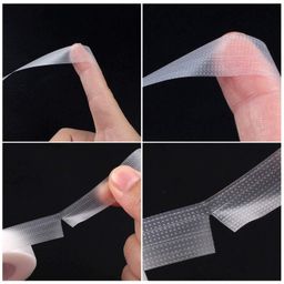 bbc Lash Tape, Micropore Medical Tape For Eyelash Extension, Fabric Tape For False Eyelash Patch Makeup Tool 0.5 Inch (White) image 3