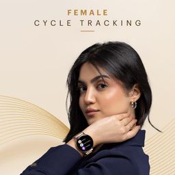 Noise Vortex Plus 1.46” AMOLED Display, AoD, BT Calling, Sleek Metal Finish with Mesh Strap, 7 Days Battery Life, All New OS with 100+ Watch Faces & Health Suite (Gold Link) image 3