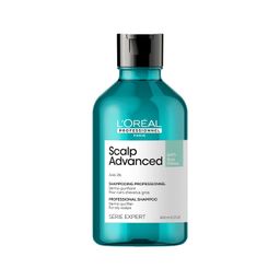 l'oréal professionnel paris L’Oréal Professionnel Scalp Advanced Anti-Oiliness Dermo-Purifier Shampoo 300ml | For Oily Scalps | Purifies the Scalp Deeply with 3% AHA | For Men & Women image 1