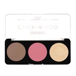 Swiss Beauty Cheek- A- Boo Face Palette With Blusher, Contour And Highlighter | Highly Pigmented And Easy To Blend Shades | Shade - 03, 8Gm| image 1