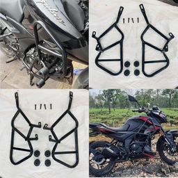 auto mt Pulsar N160/ N250 CRASHGUARD Crash Guard Leg Guard LEGGUARD WID Frame Slider for Bajaj Pulsar N160/ N250 image 1