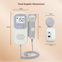 generic Fedal Doppler- High-Performance Pregnancy Care Device | Radiation-Free, Low Power Indicator & Intelligent Dynamic Detection image 2
