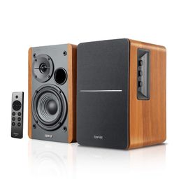 Edifier R1280DBs Bluetooth 5.0 Wireless Desktop/Bookshelf Speakers -42 Watts (Brown) image 1