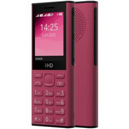 HMD 130 Music | Built-in Powerful Loud Speaker & Dedicated Music Buttons | Music Player and Wireless FM Radio | 2500 mAh Battery & Type C Fast Charger | Built-in UPI App | Red image 5