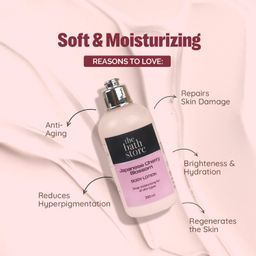 The Bath Store Japanese Cherry Blossom Body Lotion for Women & Men | Body Moisturizer for Oily Skin & Dry Skin - Deep Moisture, Non Sticky Body Lotion | Moisturizer for Body - 200ml image 3