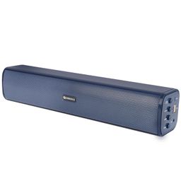 ZEBRONICS Vita Plus Mini 16W Soundbar Supporting LED Display, USB, SD Card, AUX, FM, TWS & Call Function. (Blue) image 1