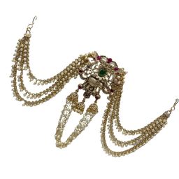 KGR Splash Elephant & peacock Design Swing Jada Billa with Maatil image 1