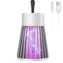 LOFTVENDER Eco-Friendly Electronic Led Mosquito Killer Lamp – USB Powered Insect Trap for Home And Office – Silent And Safe Physical Mosquito Eradication Device, Non-Toxic Bug Zapper (Pack of 1) image 1