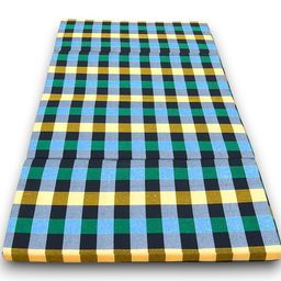 ATOOTFUSION Foldable Foam Mattress Single Bed | Folding Single Bed Matterss for Floor, Travelling, Light Weight Multicolor (4 Fold 72X36X2 Foldable Mattress) image 2