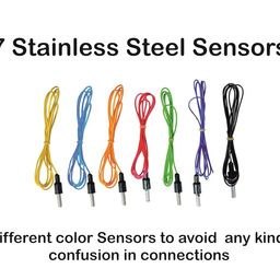 Imagine Technologies Water Level Indicator with Alarm on Tank Full with 7 Sensors (White, IT76WLI) (WITHOUT WIRE) image 2