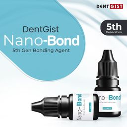 DentGist Nano-Bond | Light Curing Single Component 5th Gen Bonding Agent | Advanced Adhesive System for Dental Restorations | Bond Strength & Durability image 2