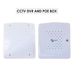 Multybyte PVC DVR/Server | Network Cabinet Box | Rack for CCTV DVR/NVR/POE Switch and CCTV SMPS Smart Management with Power Socket Ideal for 4/8 Channel CCTV System for Both Indoor and Outdoor Purpose image 2
