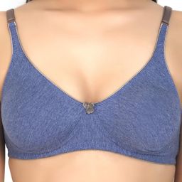 imsa moda Women's Cotton Non-Padded Non-Wired Regular Bra (Pack of 3) (in, Numeric, 36, 36, B, 36, Regular, Multi-Coloured) image 3