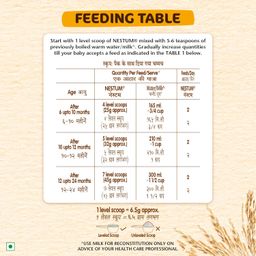 Nestum Baby Cereal From 8 Months To 24 Months, Rice Vegetables, 300g, Bag-In-Box Pack image 2