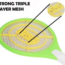 Frocel Rechargeable Mosquito Racket Bat with Bigger Li Battery USB Charging and LED Light image 2