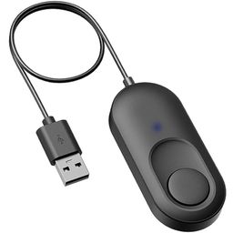 GTS Ultimate Mouse Jiggler For Work From Home - Effortlessly Enhance Work Efficiency With USB Mouse Mover, Auto Clicker Mouse, And Mouse Mover Device | Jiggler Mouse & Auto Click Mouse (Black) image 1