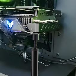 sonabhu GPU Sag Bracket, Adjustable Height GPU Sag Bracket, Magnetic Base Design, Compatible with Ideal for Gaming PC and Workstation Builds image 4