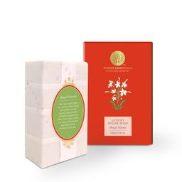 Forest Essentials Luxury Sugar Soap | Bengal Tuberose | Ayurvedic Handmade Organic Bath Soap| Scented Soap For Smooth & Soft Skin | Made with Raw Cane Sugar image 2