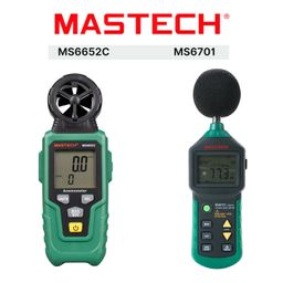 MASTECH MS6652C Anemometer & MS6701 Sound Level Meter Combo – Professional Environmental Monitoring Kit image 2