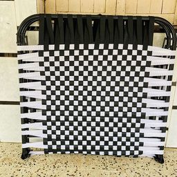 LUSTER Folding Bed Single for Sleeping, Portable Single Folding Bed Space Saving Heavy Duty Foldable Bed Frame/Khat Cot for Sleeping Bed Sturdy Metal Bed Frame Space Saving Desig 3X6 Feet, Black image 5