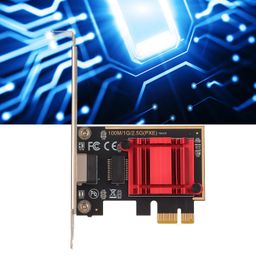 sojare RTL8125b PCIe Internet Adapter, 2.5Gbps, PCI Express Gigabit Ethernet Card, 2500/1000/100Mbps, RJ45 Port, for Win/Linux/OS X/Server image 4