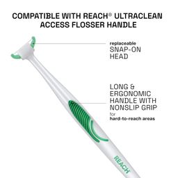 Reach Access Flosser Refills Mint 28 Count Pack of 3 AD image 4