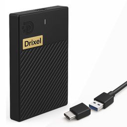 mayumi DRIXEL Hi-Speed Portable Hard Drive, Type-C and USB 3.0, 2-in-1 Mobile and PC Compatible, Heavy Duty Ultra Slim HDD, 2 Yrs Warranty (DRIXEL, 1 TB) image 2
