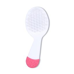 1st Step Matte Collection Easy Grip, Soft & Gentle Comb and Brush Grooming Set - Pink image 4