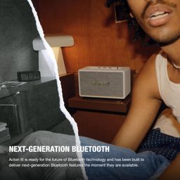 Marshall Acton III 60 W Bluetooth Powered Home Speaker, Cream image 4