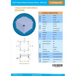idis india Terminal Junction Box With 8 Terminal - Up To 4 SQMM cable image 4