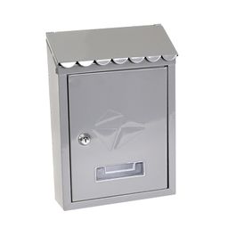 ATORSE Wall Mounted Mailbox Drop Box with Lock for Business Envelope Outside House Home & Garden image 4