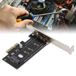 yuye PCIE 4X Adapter Card, PCI‑E 4X 8X 16X Wide Compatibility NVME M.2 to PCIE3.0 X4 Adapter Stable Performance for Computer for Mainboard(X4) image 5