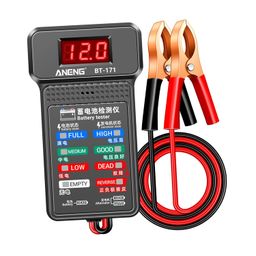 MERISHOPP Portable Engine Tester 12V with Clamps Alternator Checker for Vehicles image 2