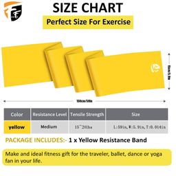 FirstFit Resistance Loop Bands | Elastic Exercise Band Set | Best Resistant Workout Loops for Booty, Glute, Leg & Thigh Exercising image 5