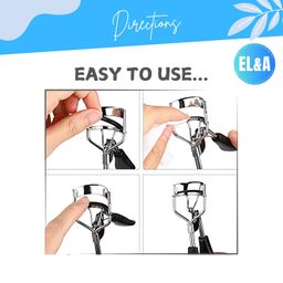 ear lobe & accessories [Ear Lobe & Accessories] Eyelash Curler Replacement Pads | Black, Rubber | 5 Pcs | Works with branded & Non-branded Eyelash Curlers image 5