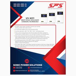 generic SPS RED-60A-280C-4L Solar MPPT Charge Controller SMU(48/60/72/96/120/144V-60A-280VOC) image 5