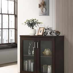 DeckUp Uniti Engineered Wood Book Shelf and Display Unit (Dark Wenge, Matte Finish) image 1